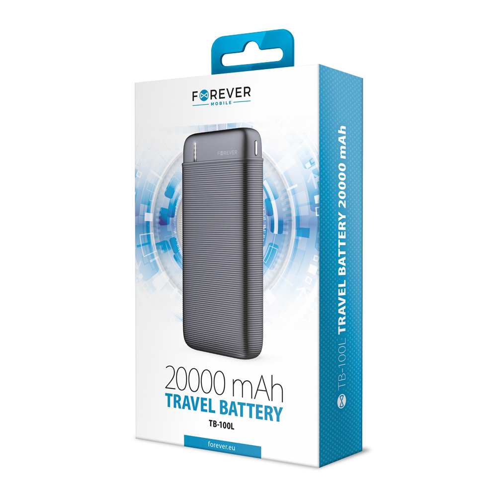 Power bank 20000 mAh TB-100L czarny / 2