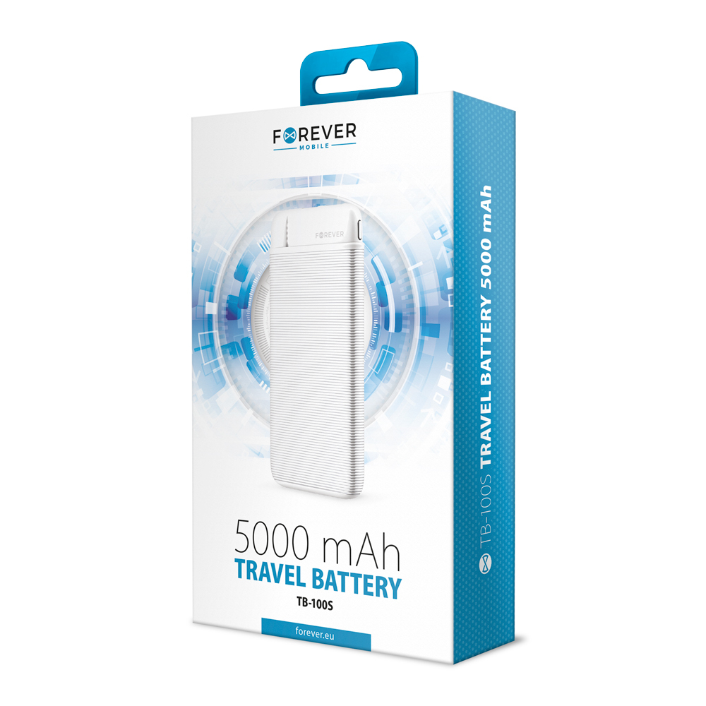 Power bank 5000 mAh TB-100S bia�y / 2