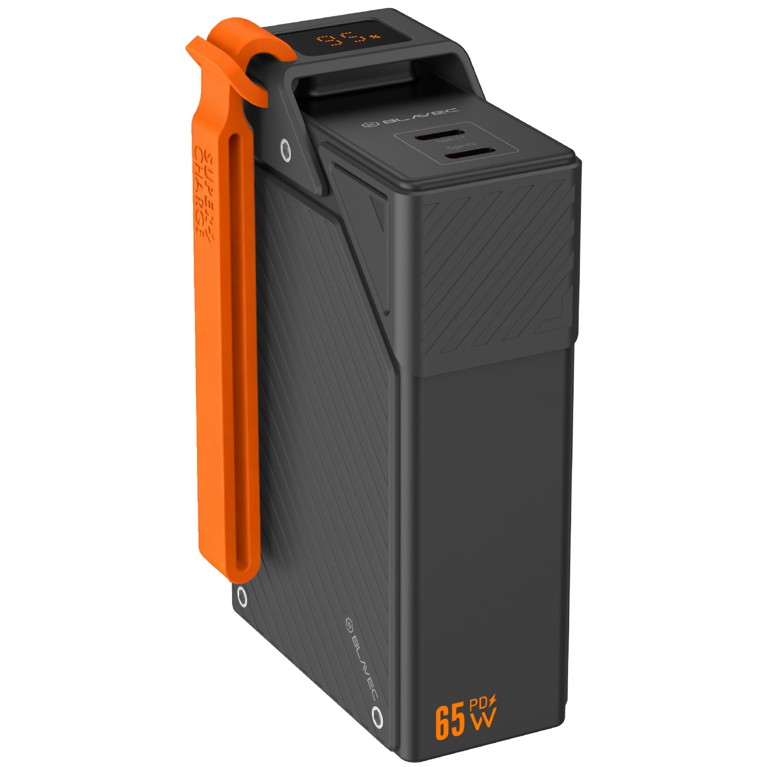 Power Bank Blavec 20000mAh 65W 2x USB-C czarny myPhone Hammer 4 Plus / 2 Power Bank Blavec 20000mAh 65W 2x USB-C czarny myPhone Hammer 4 Plus / 2