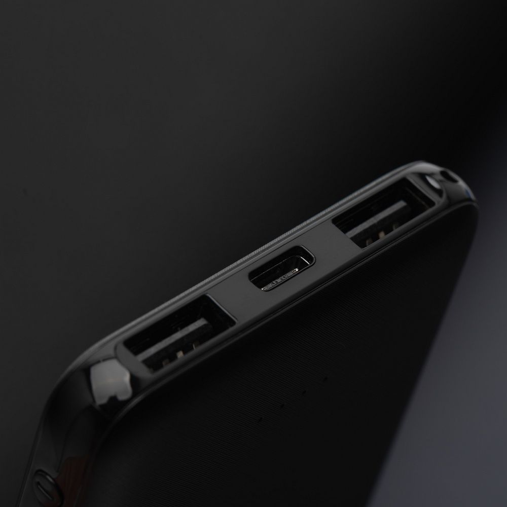 Powerbank Blue Star W0539 5000 mAh 2A 1xUSB-C 2xUSB-A czarny / 6 Powerbank Blue Star W0539 5000 mAh 2A 1xUSB-C 2xUSB-A czarny / 6