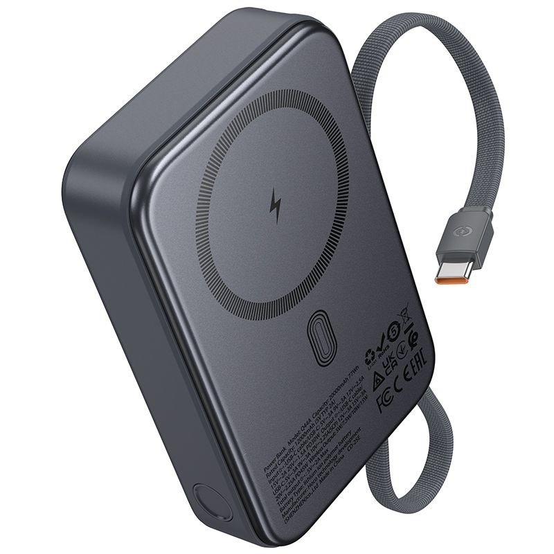 Powerbank Hoco 20000mAh 45W USB-C MagSafe czarny / 4