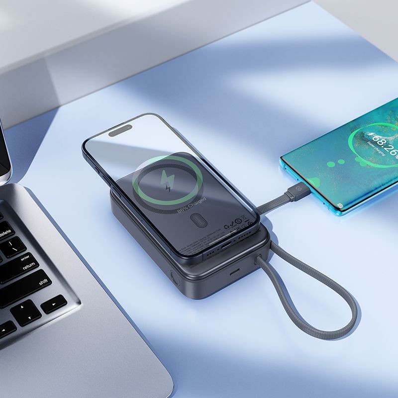 Powerbank Hoco 20000mAh 45W USB-C MagSafe czarny / 6
