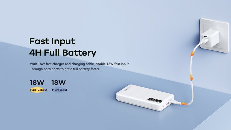 POWERBANK REMAX NOAH SERIES 20000mAh RPP-316 PD 20W+ QC 22,5W BLUE / 4