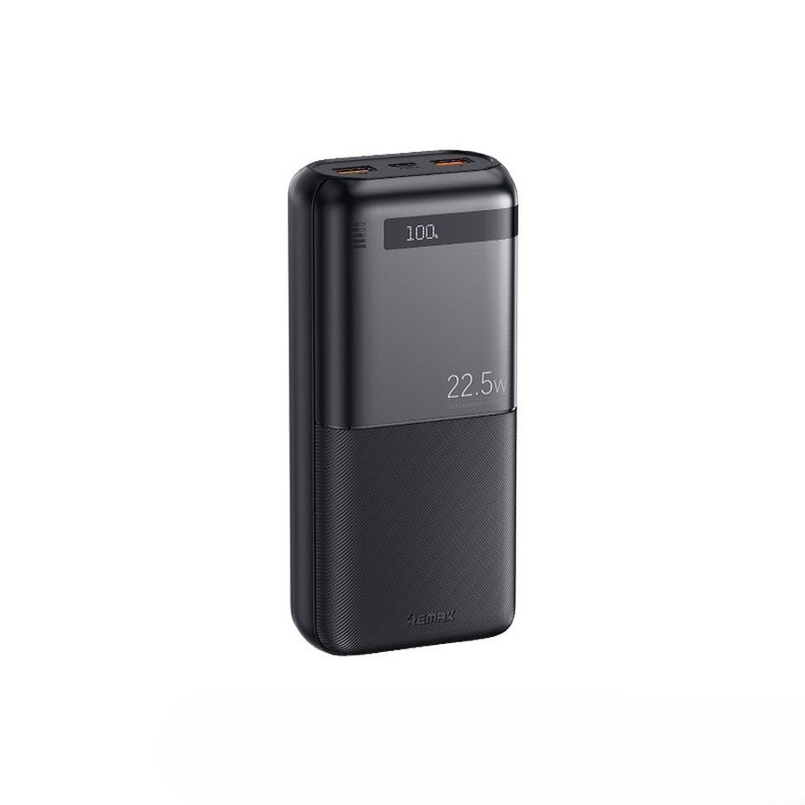 POWERBANK REMAX PILOTEER SERIES 20000mAh RPP-72 PD 20W+QC 22,5W BLACK