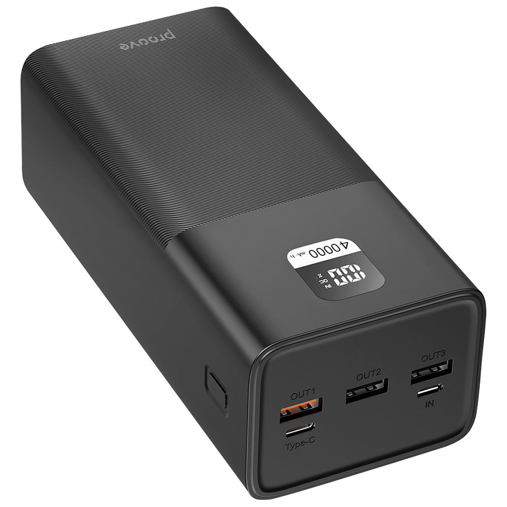 Proove power bank Giant Lite 22.5W 40000mAh czarny / 2