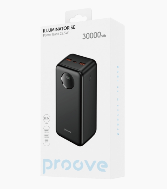 Proove Power Bank Illuminator SE 22.5W 30000mAh / 2