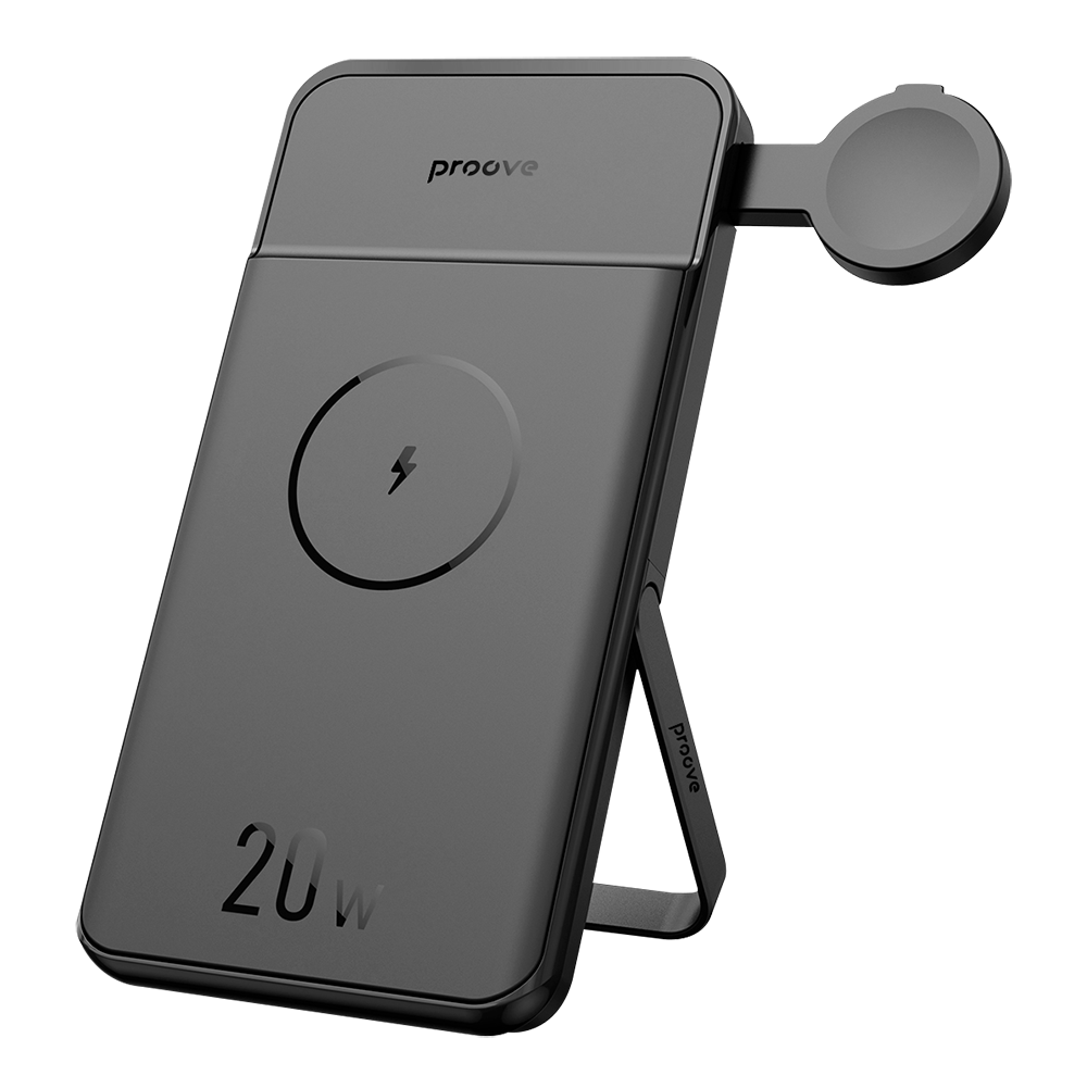 Proove power bank Power Stand 2 w 1 20W 10000mAh czarny