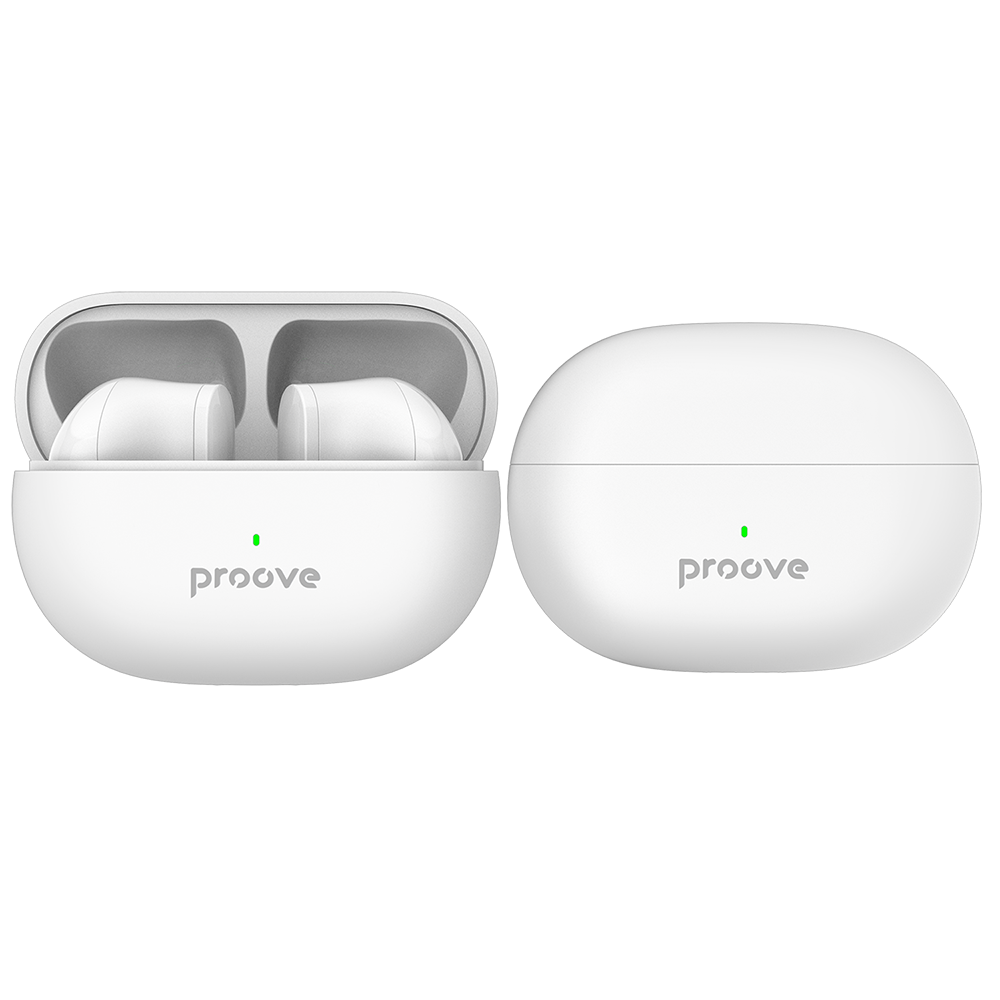 Proove s�uchawki bezprzewodowe Mainstream Mini TWS bia�e / 2
