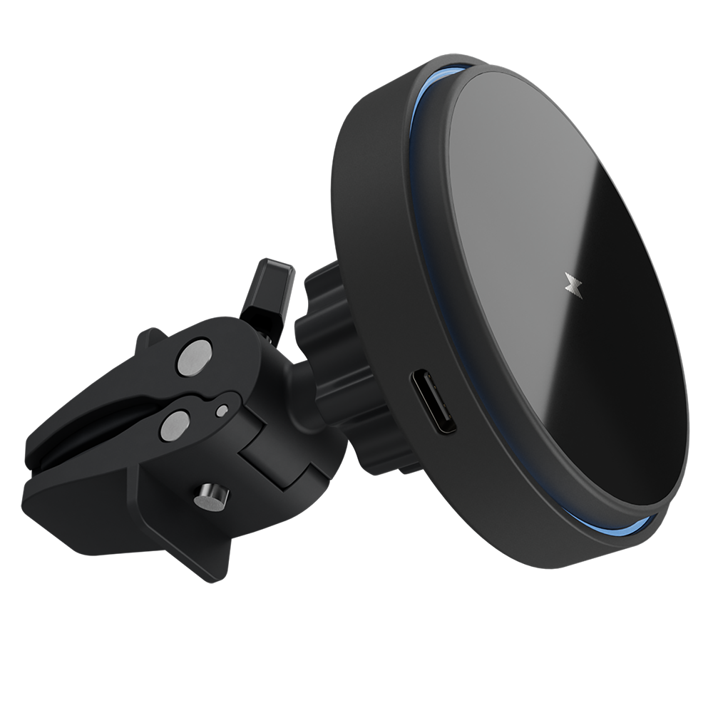 Proove Uchwyt Samochodowy z �adowaniem Bezprzewodowym Light Circle 15W czarny / 3