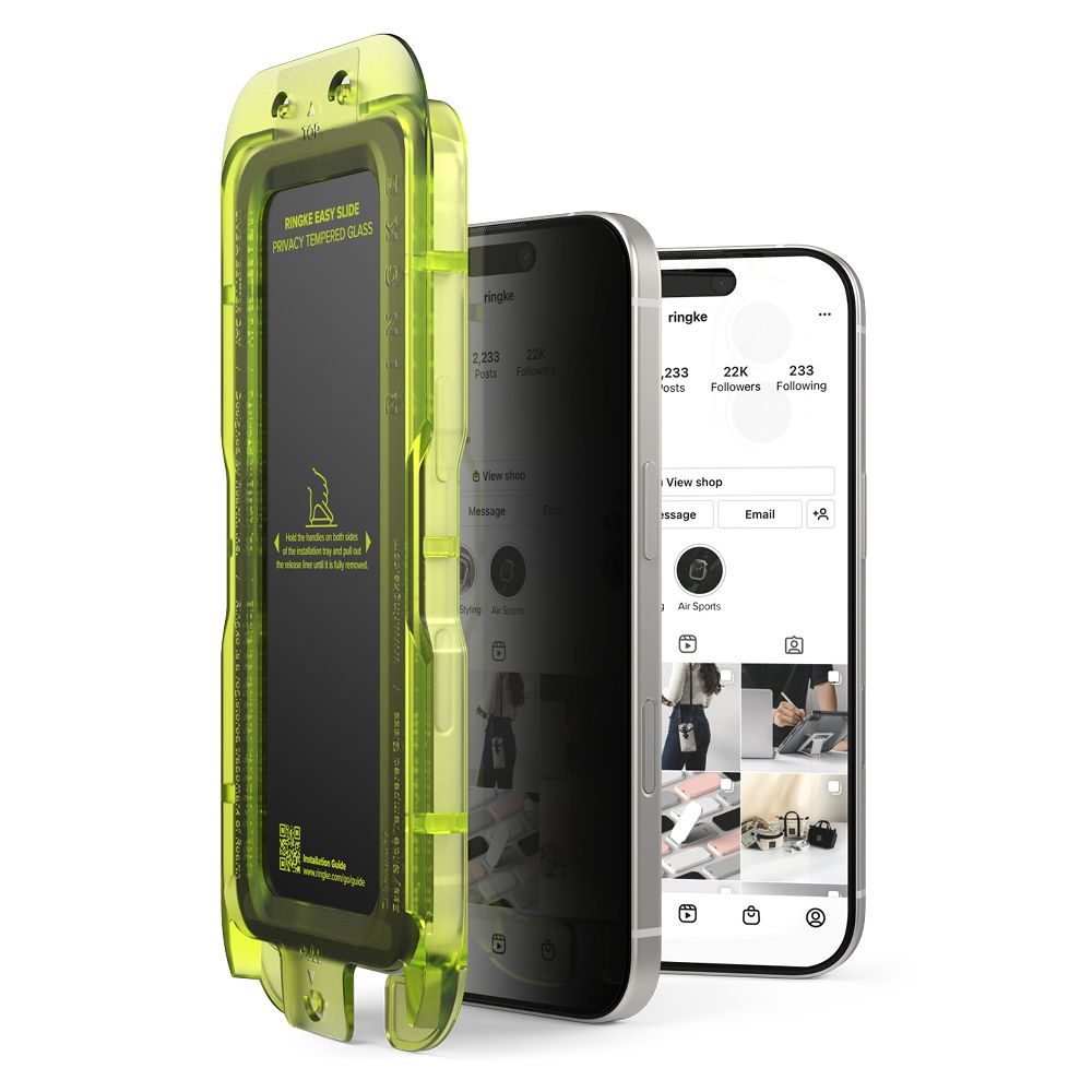 Prywatyzuj�ce Ringke Easy Slide 2-pack privacy Apple iPhone 17 / 2