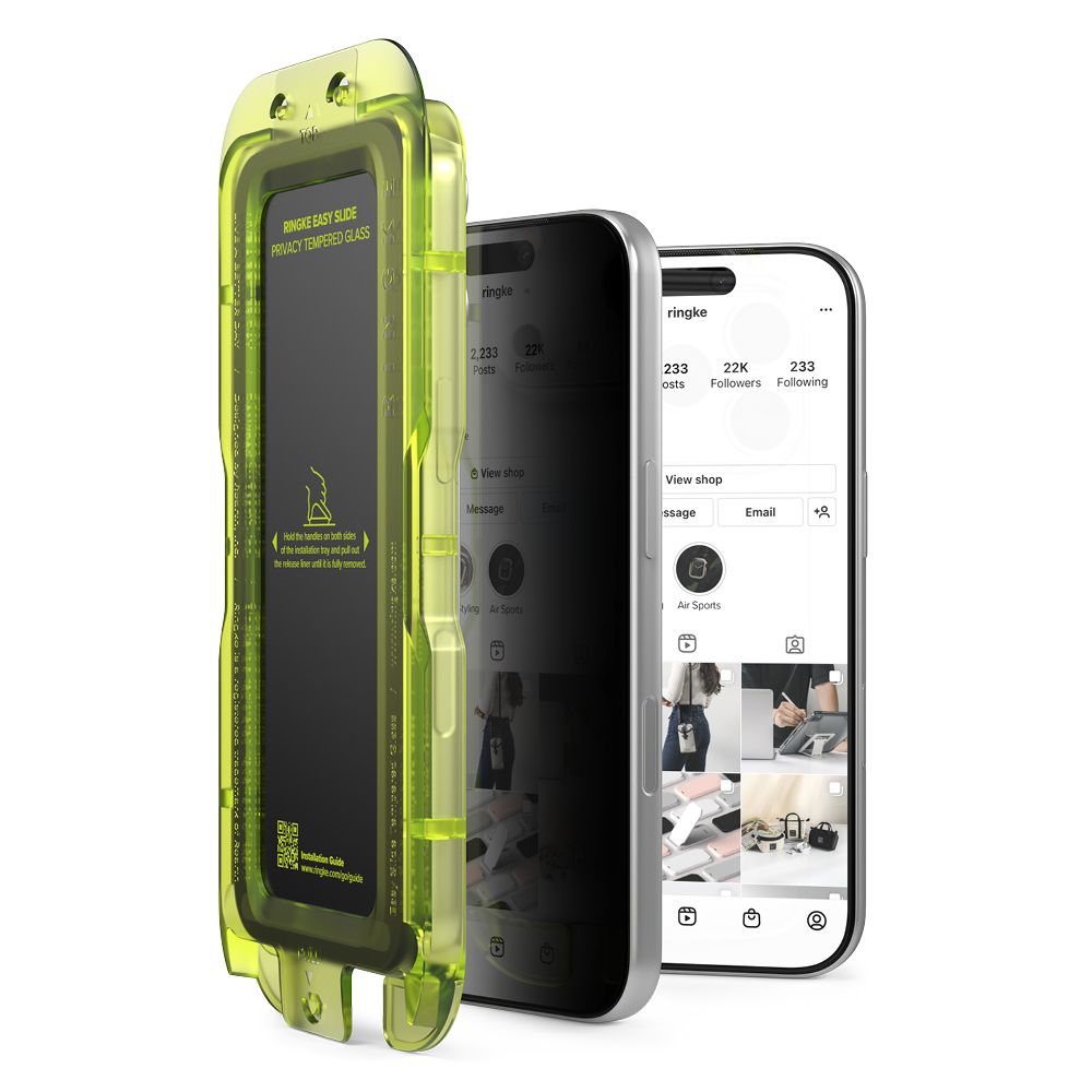 Prywatyzuj�ce Ringke Easy Slide 2-pack privacy Apple iPhone 17 Pro Max / 2
