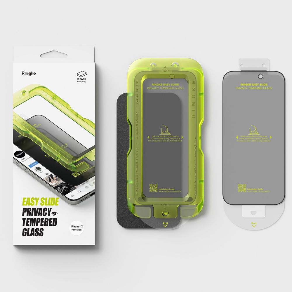 Prywatyzuj�ce Ringke Easy Slide 2-pack privacy Apple iPhone 17 Pro Max / 6