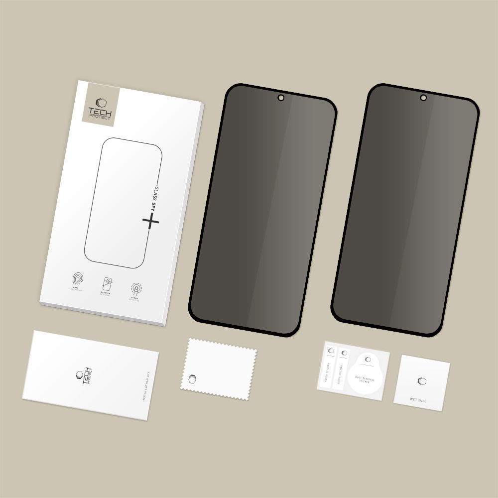 Prywatyzuj�ce Tech-protect Glass Spy+ 2-pack privacy Samsung Galaxy A27 5G / 3