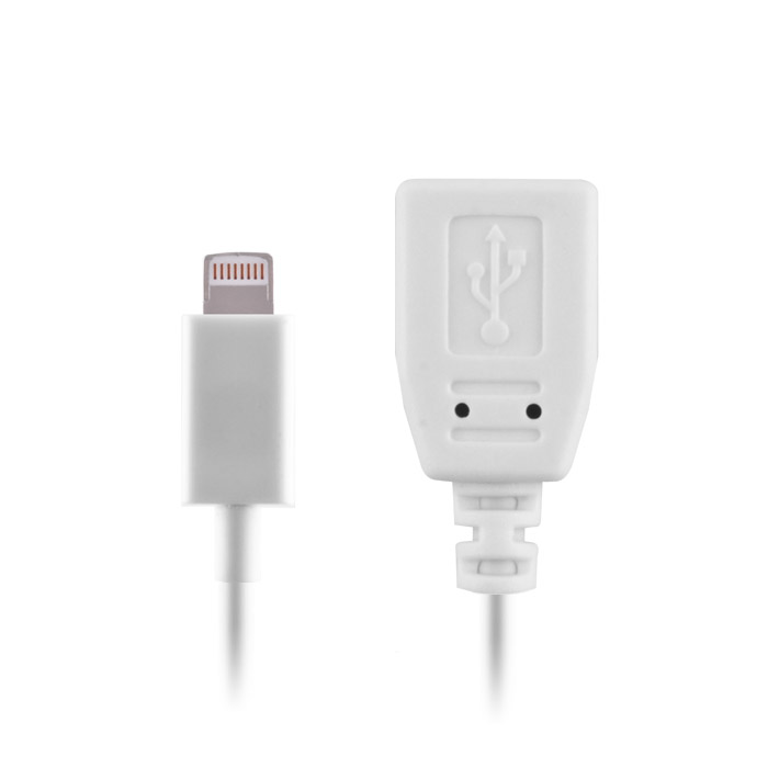 Przejsci�wka micro USB do iPhone 5 z przewodem