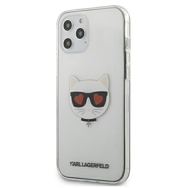  przeroczyste hard case Choupette Apple iPhone 12