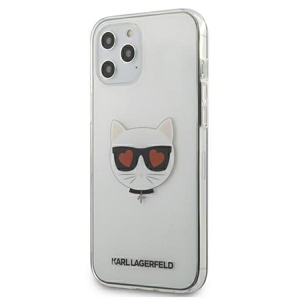  prze�roczyste hard case Choupette Apple iPhone 12 Pro Max (6.7 cali)