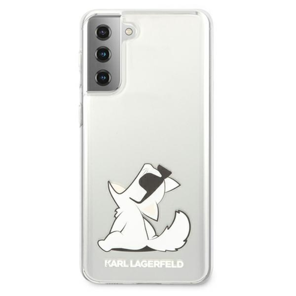  prze�roczyste hard case Choupette Fun Samsung s21 Plus / 3