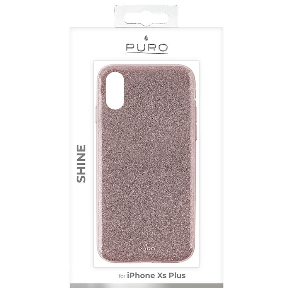 PURO etui Glitter Shine Cover rowo-zote Apple iPhone XS Max / 2