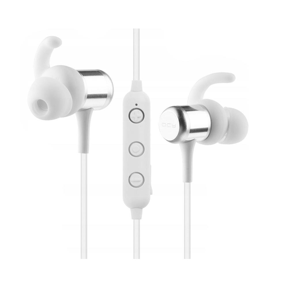 QCY M1C s�uchawki Bluetooth sportowe bia�e / 2