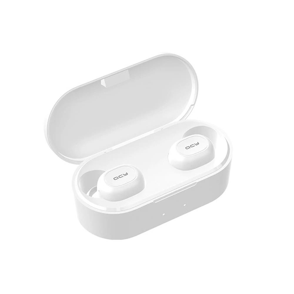 QCY s�uchawki Bluetooth T1S (T2C) TWS bia�e