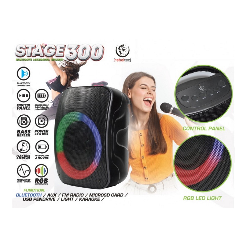 Rebeltec g�osnik BT STAGE 300 / 2
