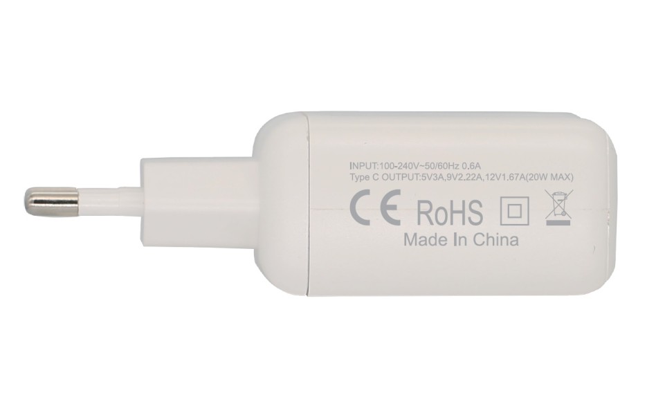 Rebeltec �adowarka sieciowa H150 Turbo PD20 Type C bia�a / 3