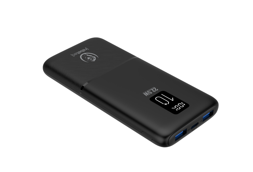 Rebeltec powerbank P10 22,5W 10000mAh czarny / 3