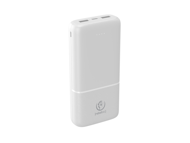 Rebeltec powerbank P20 10W 20000mAh bia�y