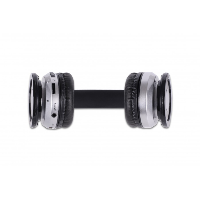 Rebeltec s�uchawki bezprzewodowe nauszne z mikrofonem Bluetooth Crystal czarne / 3