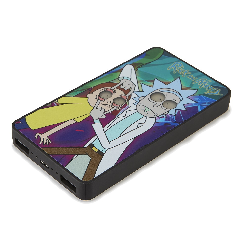 Rick & Morty power bank 4000 mAh Light-Up Eyes / 3