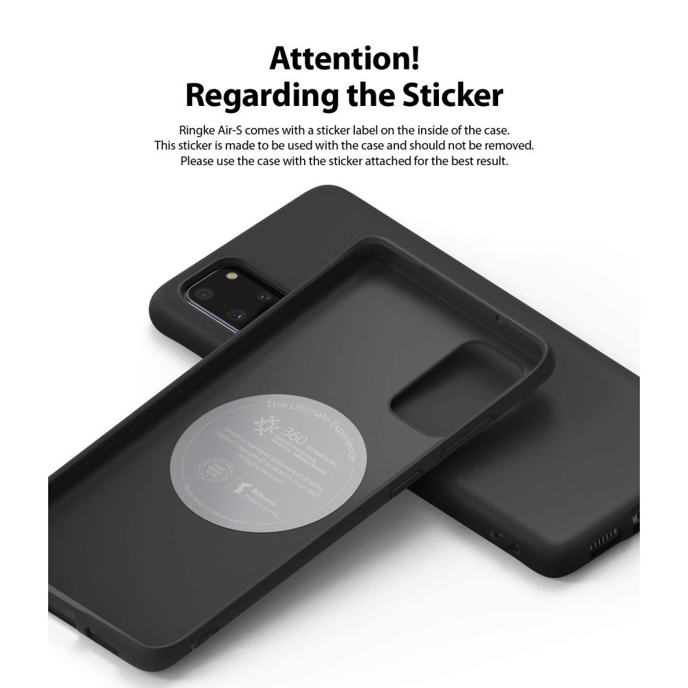 Ringke Air S Galaxy S20+ Plus Czarne Samsung Galaxy S20 Plus / 2