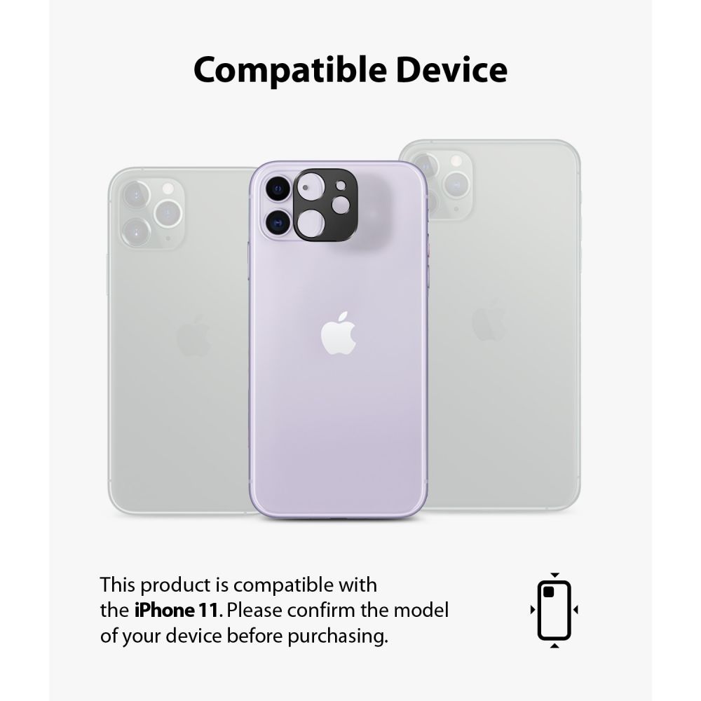 Ringke Camera Styling Czarne Apple iPhone 11 / 9