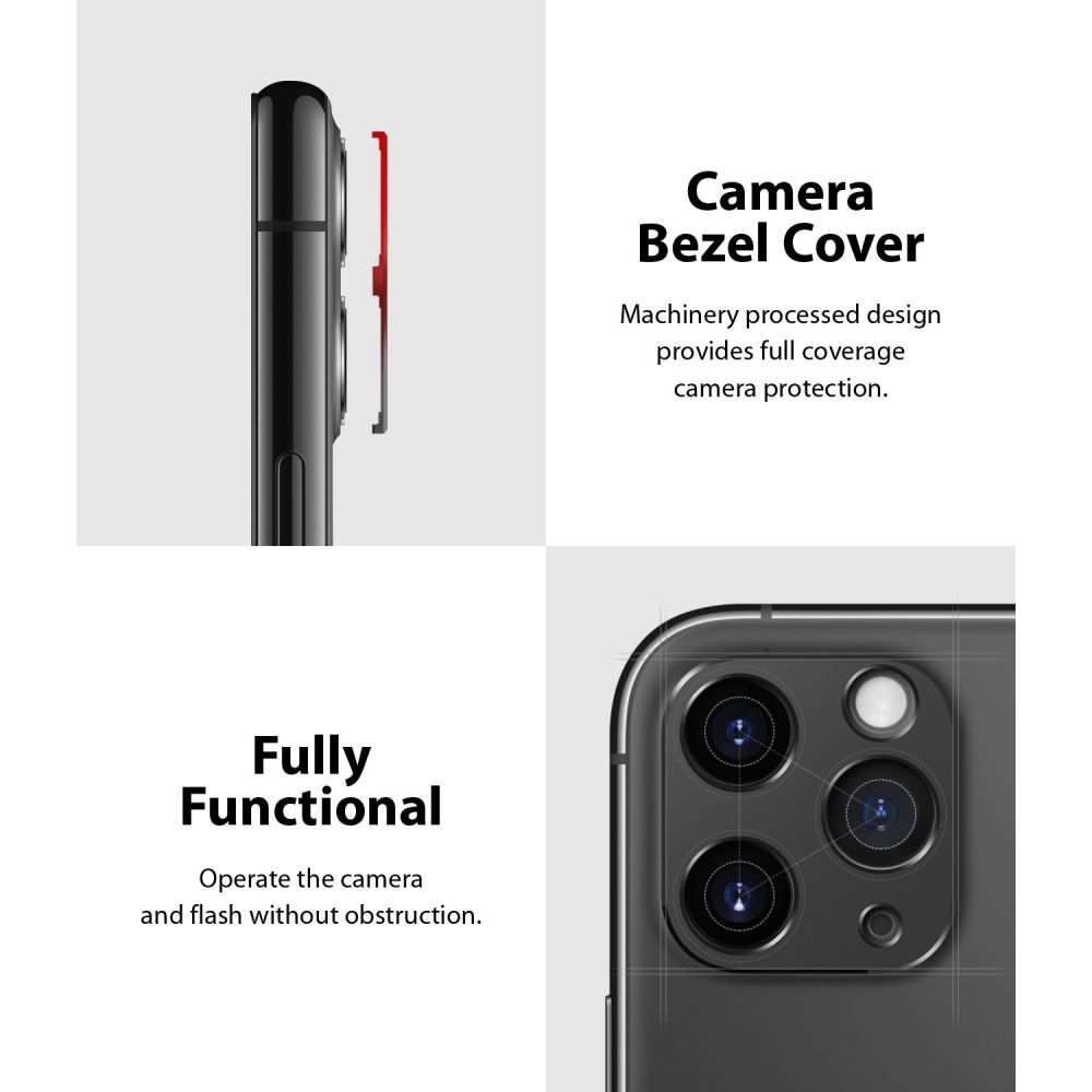 Ringke Camera Styling Czarne Apple iPhone 11 Pro / 6
