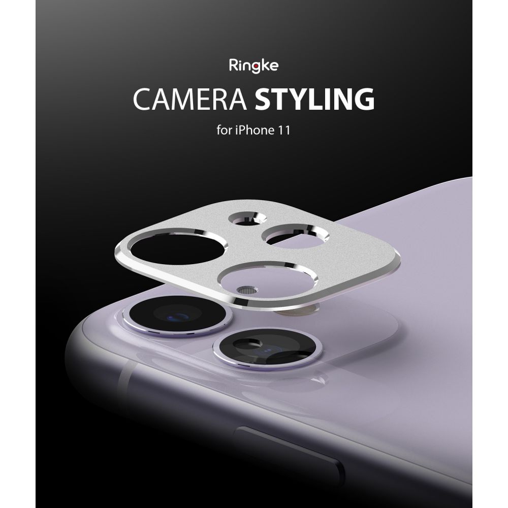 Ringke Camera Styling Srebrne Apple iPhone 11 / 2