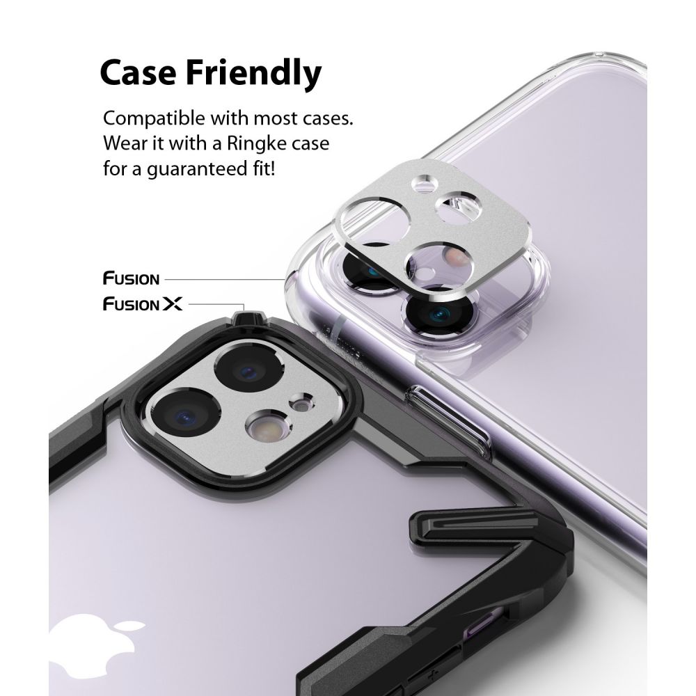 Ringke Camera Styling Srebrne Apple iPhone 11 / 7