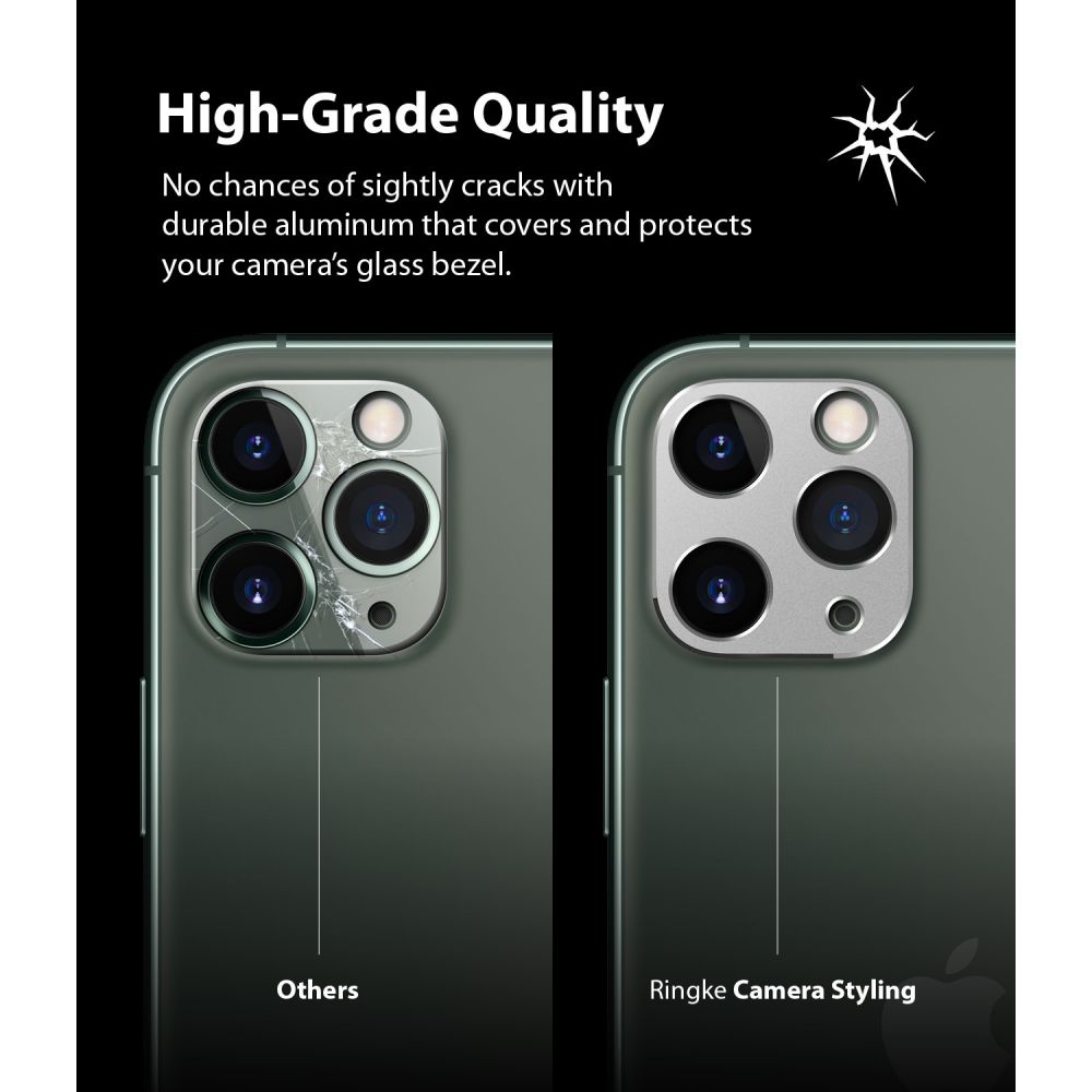 Ringke Camera Styling Srebrne Apple iPhone 11 Pro / 4