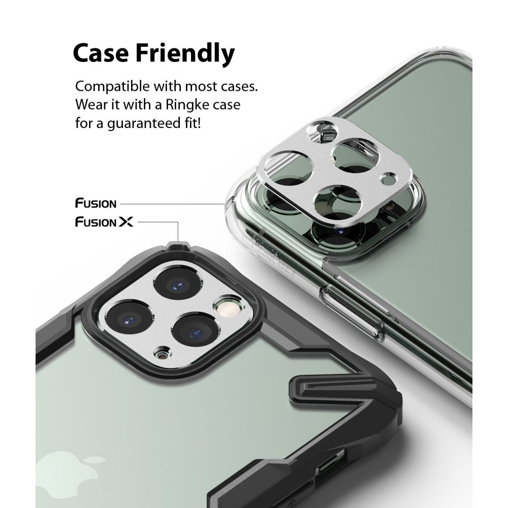 Ringke Camera Styling Srebrne Apple iPhone 11 Pro / 7