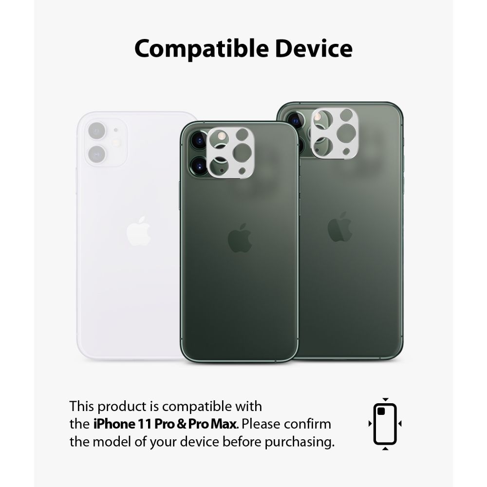 Ringke Camera Styling Srebrne Apple iPhone 11 Pro / 9 Ringke Camera Styling Srebrne Apple iPhone 11 Pro / 9