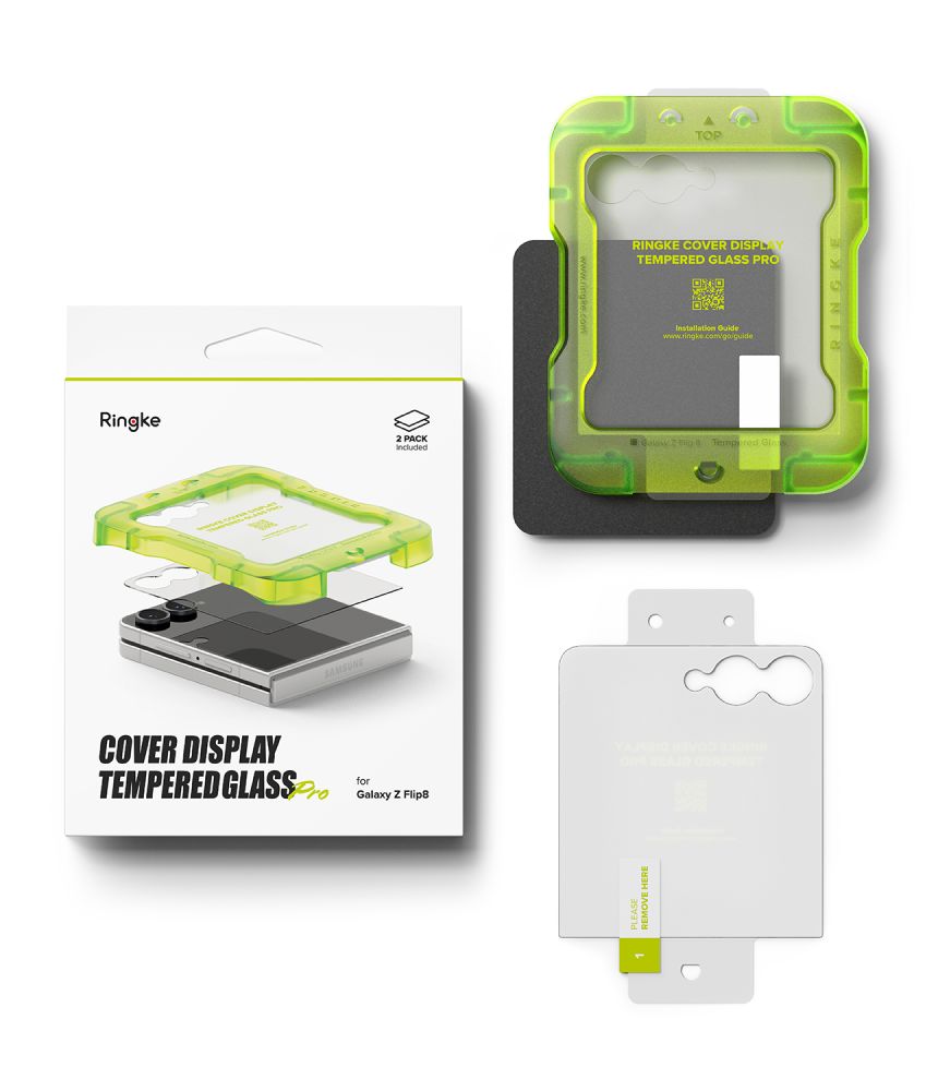 Ringke Cover Display Pro 2-pack prze�roczyste Samsung Galaxy Z Flip 8 / 4
