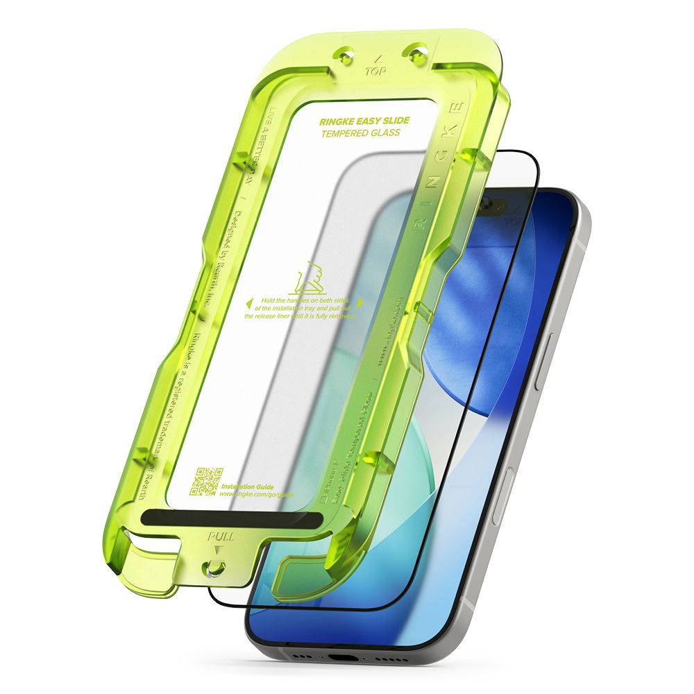 Ringke Easy Slide 2-pack czarne Apple iPhone 17 / 2
