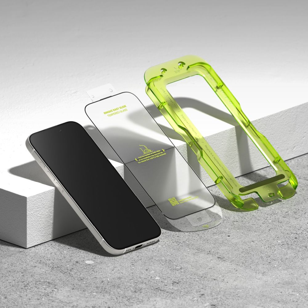 Ringke Easy Slide 2-pack czarne Apple iPhone 17 / 3