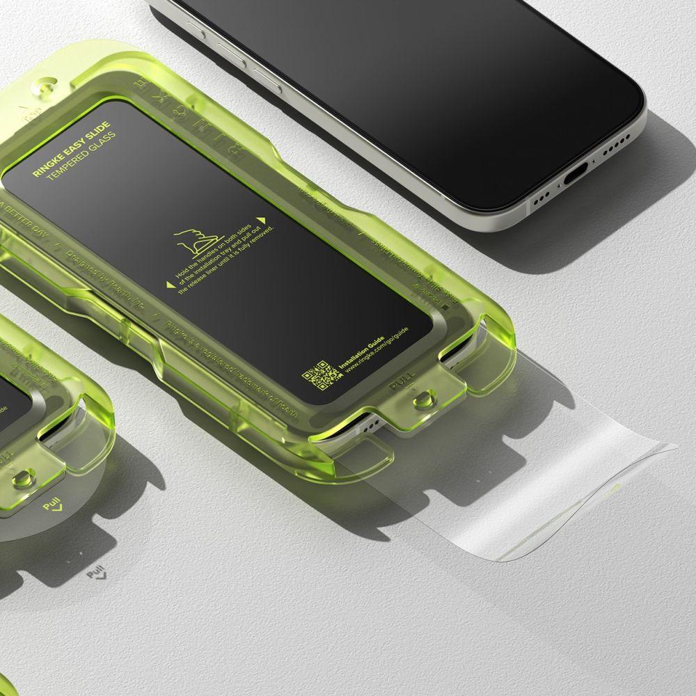 Ringke Easy Slide 2-pack czarne Apple iPhone 17 / 4