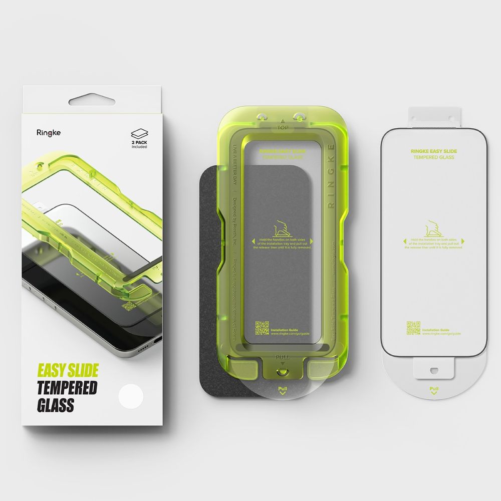 Ringke Easy Slide 2-pack czarne Apple iPhone 17 Pro Max / 6