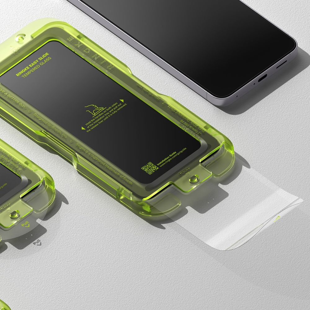 Ringke Easy Slide 2-pack prze�roczyste Samsung Galaxy S25 FE / 5