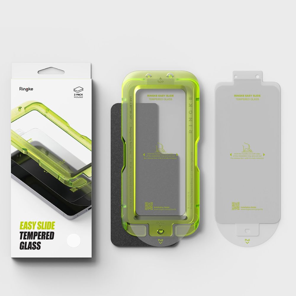 Ringke Easy Slide 2-pack prze�roczyste Samsung Galaxy S25 FE / 7