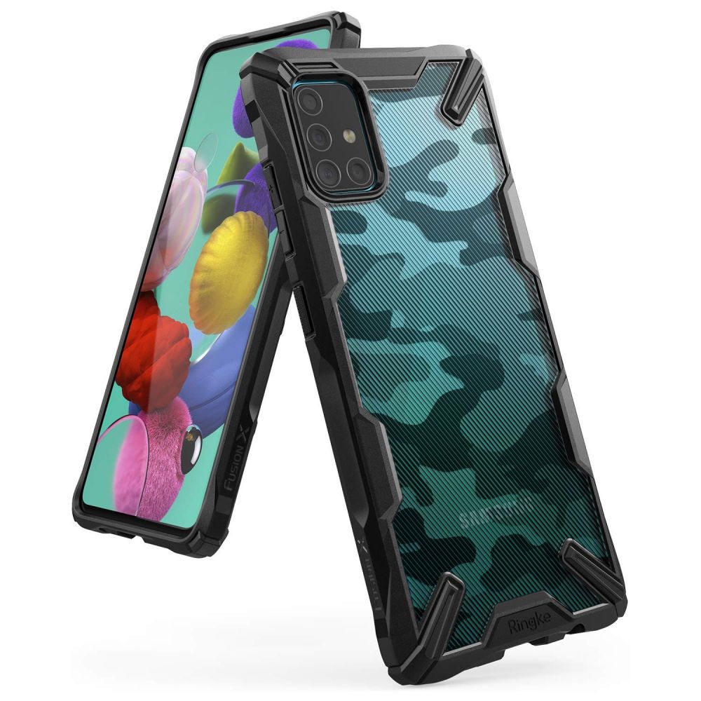 Ringke Fusion X Camo Czarne Samsung Galaxy A51 Ringke Fusion X Camo Czarne Samsung Galaxy A51