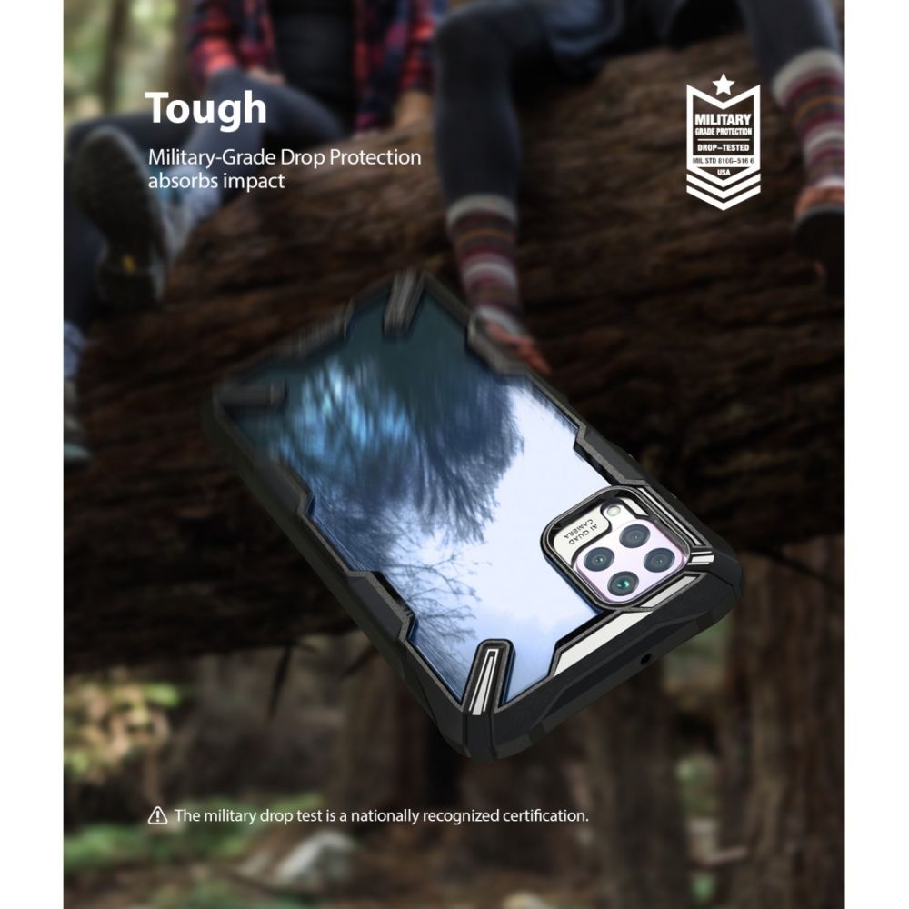 Ringke Fusion X Camo Czarne Huawei P40 Lite / 7 Ringke Fusion X Camo Czarne Huawei P40 Lite / 7