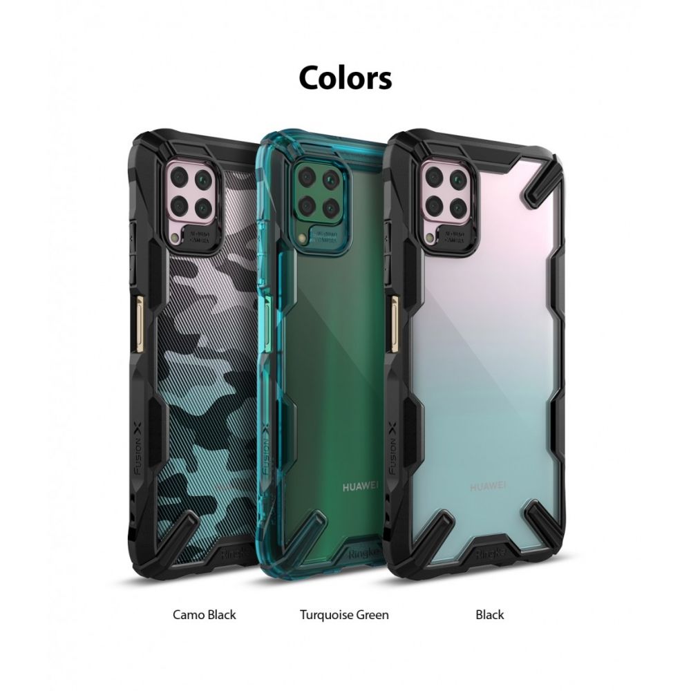 Ringke Fusion X Camo Czarne Huawei P40 Lite / 8 Ringke Fusion X Camo Czarne Huawei P40 Lite / 8