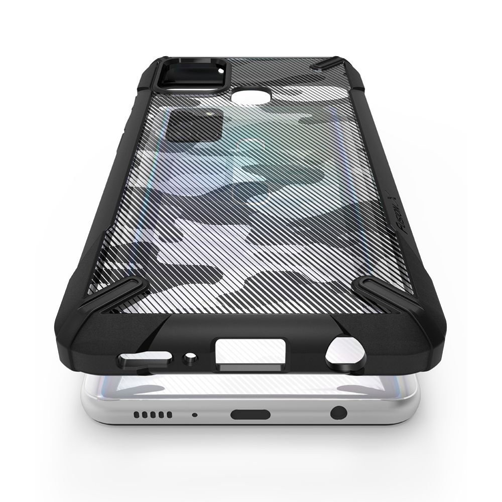 Ringke Fusion X Camo Czarne Samsung Galaxy A21s / 4