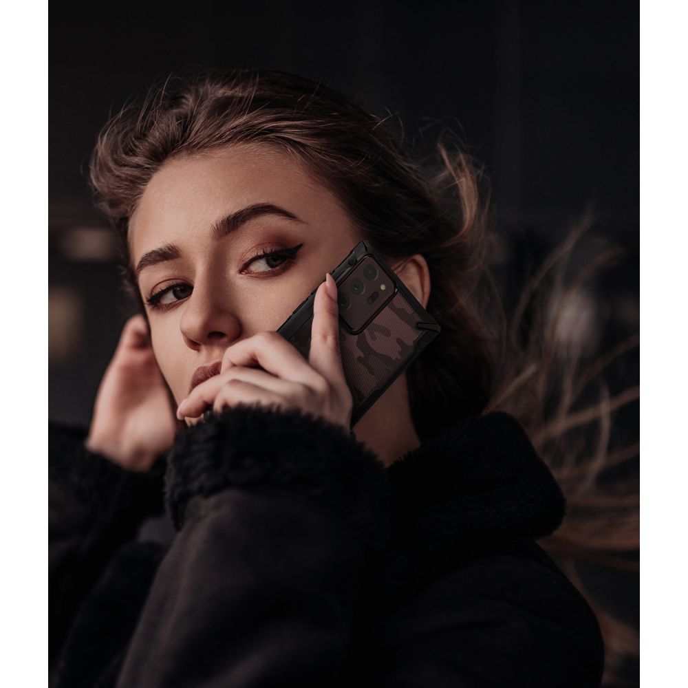 Ringke Fusion X Camo Czarne Samsung Galaxy Note 20 Ultra / 4